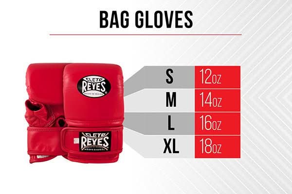 Cleto Reyes Pre - Curved Hook & Loop Bag Gloves - MMA Warehouse