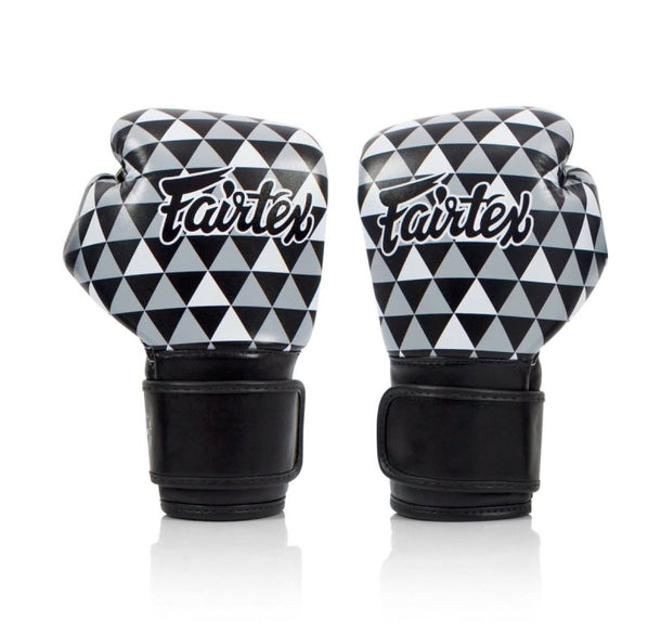 Fairtex BGV14B Microfiber Boxing Gloves - OP Art Prism 1964 - MMA Warehouse
