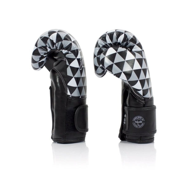 Fairtex BGV14B Microfiber Boxing Gloves - OP Art Prism 1964 - MMA Warehouse