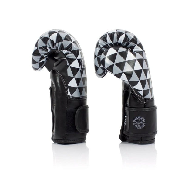 Fairtex BGV14B Microfiber Boxing Gloves - OP Art Prism 1964 - MMA Warehouse
