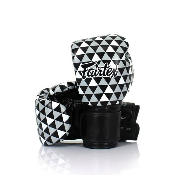 Fairtex BGV14B Microfiber Boxing Gloves - OP Art Prism 1964 - MMA Warehouse