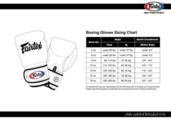Fairtex BGV16 Real Leather Boxing Gloves - Women's Competition Series - MMA Warehouse