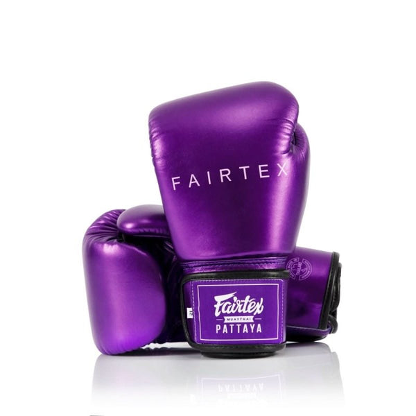 Fairtex BGV22 'Metallic' Microfiber Boxing Gloves - MMA Warehouse