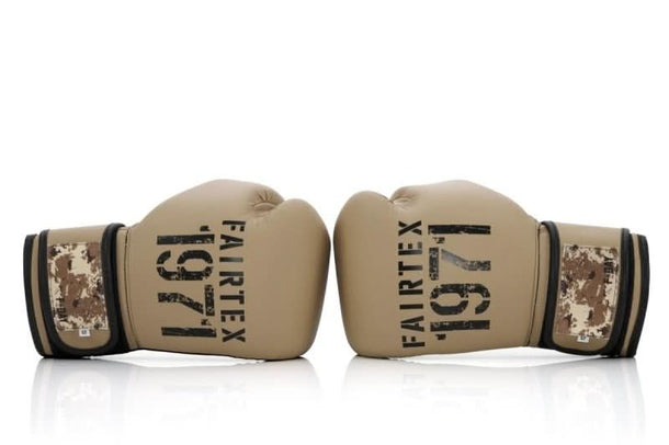 Fairtex BGV25 'F - DAY 2' Military Series Boxing Gloves - MMA Warehouse