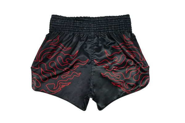 Fairtex BS1920 'Black Lava' Muay Thai Shorts - MMA Warehouse