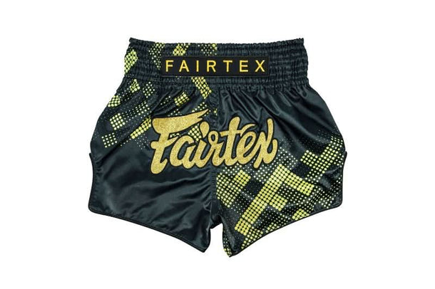 Fairtex BS1931 'Heart of Gold' Muay Thai Shorts - MMA Warehouse