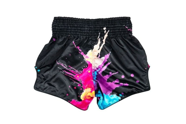 Fairtex "Funky Soul" Black Muay Thai Shorts - MMA Warehouse