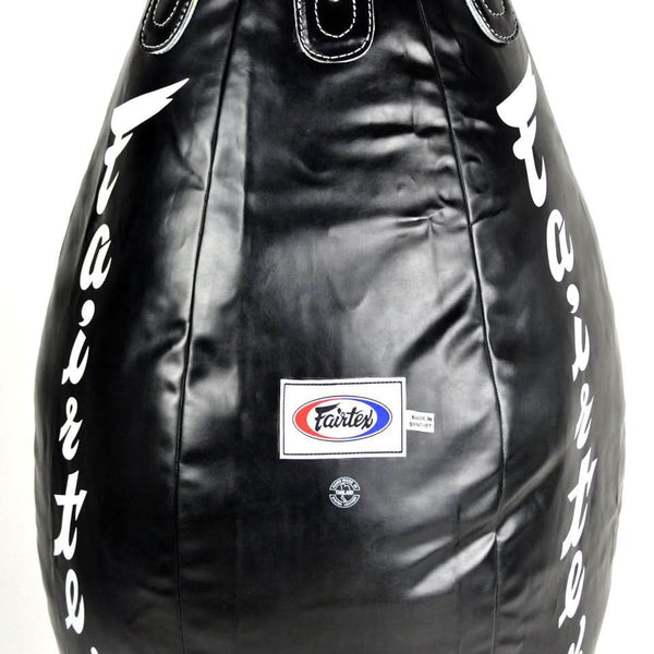 Fairtex HB15 Super Teardrop Heavy Bag - Unfilled - 3ft - Black - MMA Warehouse