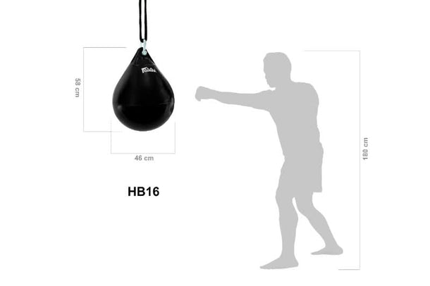 Fairtex HB16 Water Heavy Bag - Unfilled - MMA Warehouse