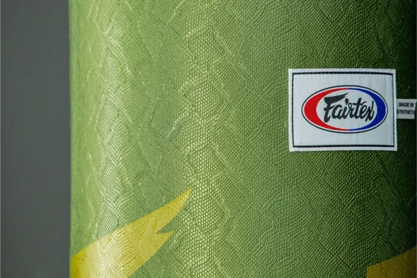 Fairtex HB6PY 'Python Print' Banana Bag - Unfilled - 6ft - MMA Warehouse
