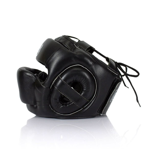 Fairtex HG14 Full Face Headguard - Black - MMA Warehouse