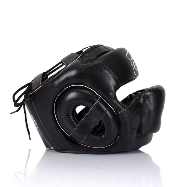 Fairtex HG14 Full Face Headguard - Black - MMA Warehouse