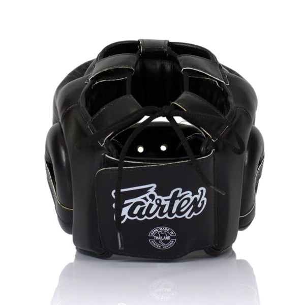 Fairtex HG14 Full Face Headguard - Black - MMA Warehouse