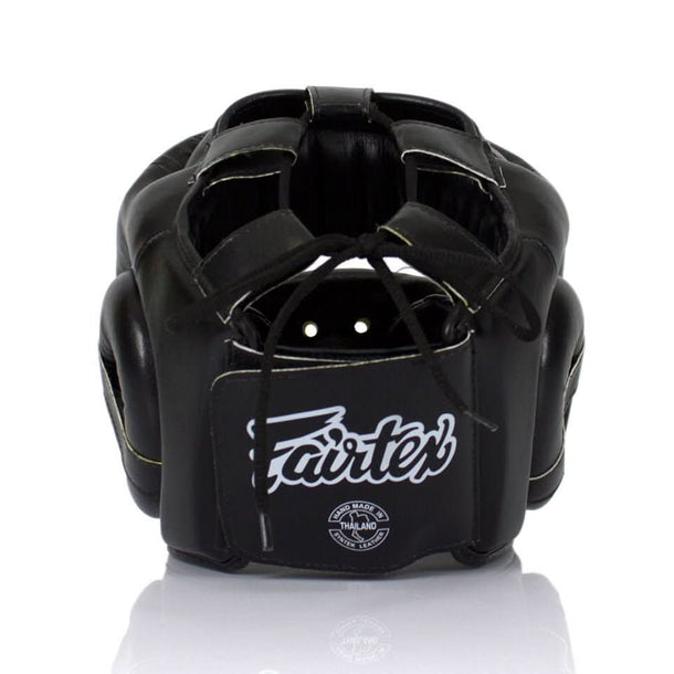 Fairtex HG14 Full Face Headguard - Black - MMA Warehouse