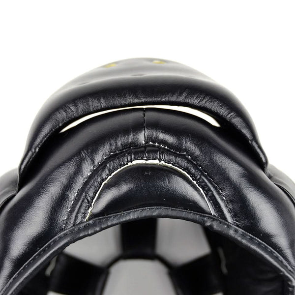 Fairtex HG14 Full Face Headguard - Black - MMA Warehouse