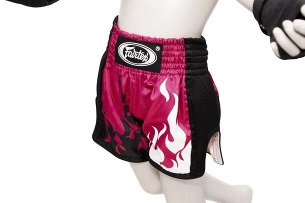 Fairtex Kickboxing Shorts for Kids - "Eternal Flame" - MMA Warehouse