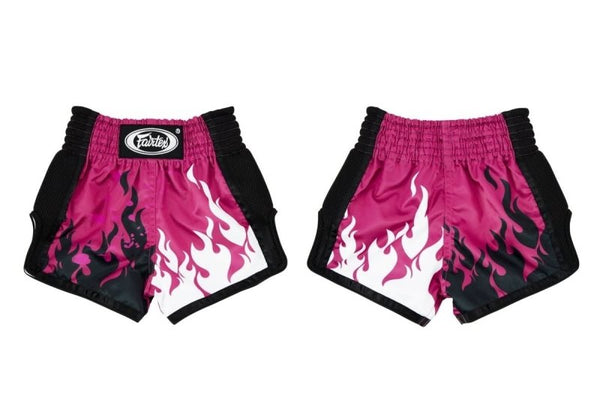 Fairtex Kickboxing Shorts for Kids - "Eternal Flame" - MMA Warehouse