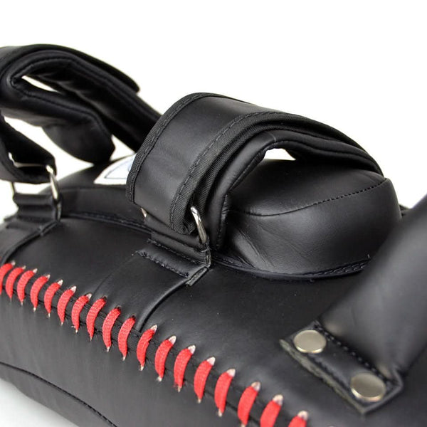 Fairtex KPLC5 Light Weight Thai Kick Pads - Black/Gold - Pair - MMA Warehouse