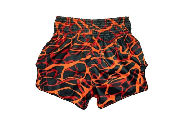 Fairtex "Magma Red" Slim Cut Muay Thai Shorts - MMA Warehouse