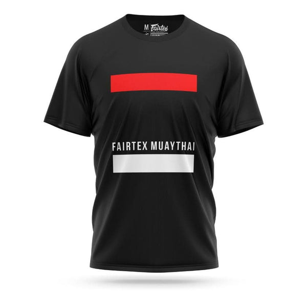Fairtex Men’s T-shirt Double Stripe - MMA Warehouse