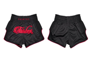 Fairtex "Midnight Red" Kids Kickboxing Shorts