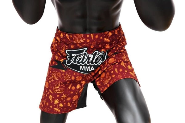 Fairtex MMA Fightshort Breeze - Maroon - MMA Warehouse