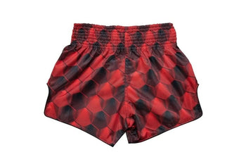 Fairtex "Stealth" Red Slim Cut Muay Thai Short
