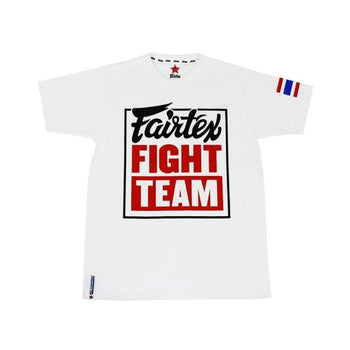 Fairtex - T Shirt - Fight Team - WHITE/RED