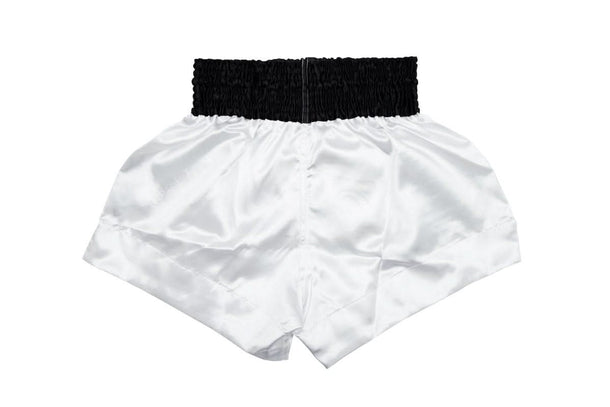 Fairtex Thai Talisman White Muay Thai Shorts - MMA Warehouse