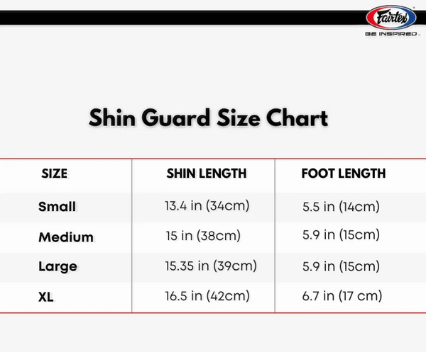 Fairtex SP5 Muay Thai Shin Guards