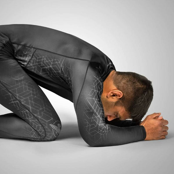 Hayabusa Geo Long Sleeve Rash Guard - MMA Warehouse