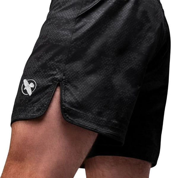 Hayabusa Hex Mid - Thigh MMA Shorts - MMA Warehouse