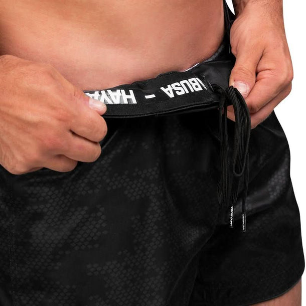 Hayabusa Hex Mid - Thigh MMA Shorts - MMA Warehouse