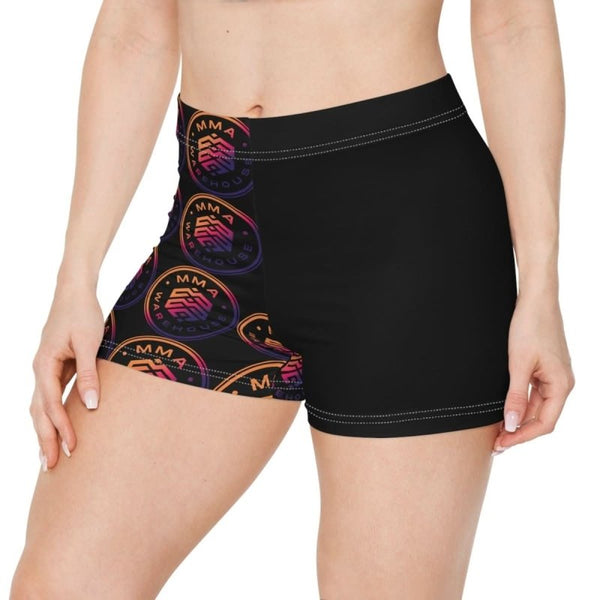 MMA Warehouse Women's Performance Training Shorts - Citrus Edition - MMA Warehouse