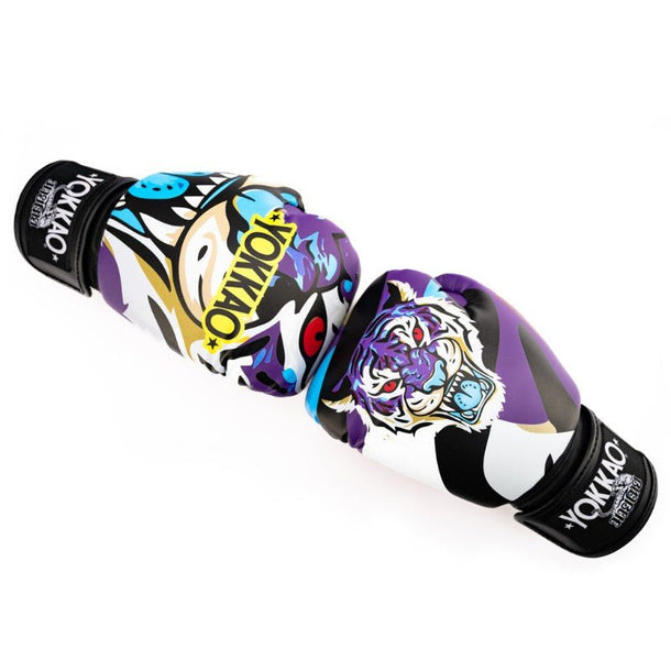 YOKKAO 'Angry Tiger' Muay Thai Gloves - MMA Warehouse