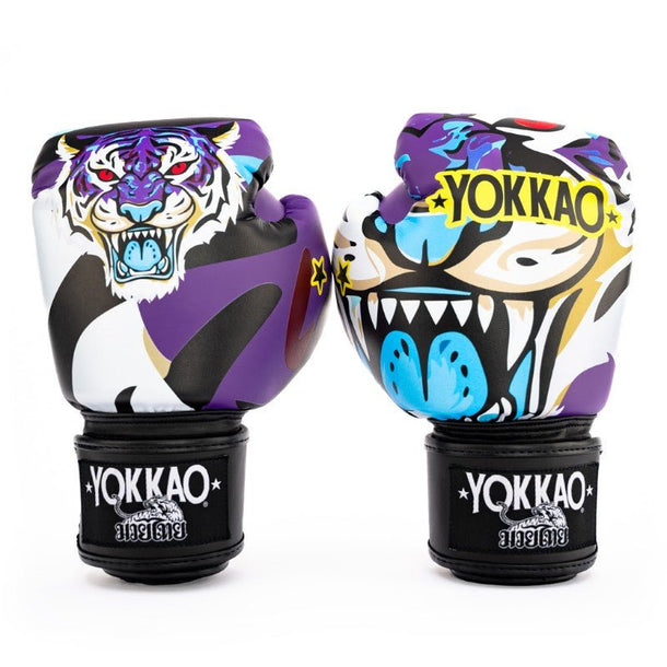YOKKAO 'Angry Tiger' Muay Thai Gloves - MMA Warehouse