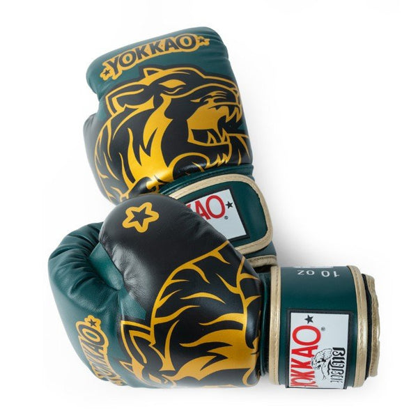 YOKKAO 'Original' Muay Thai Gloves - Gold - MMA Warehouse