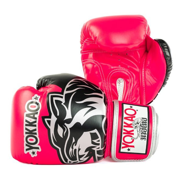 YOKKAO 'Original' Muay Thai Gloves - Silver - MMA Warehouse