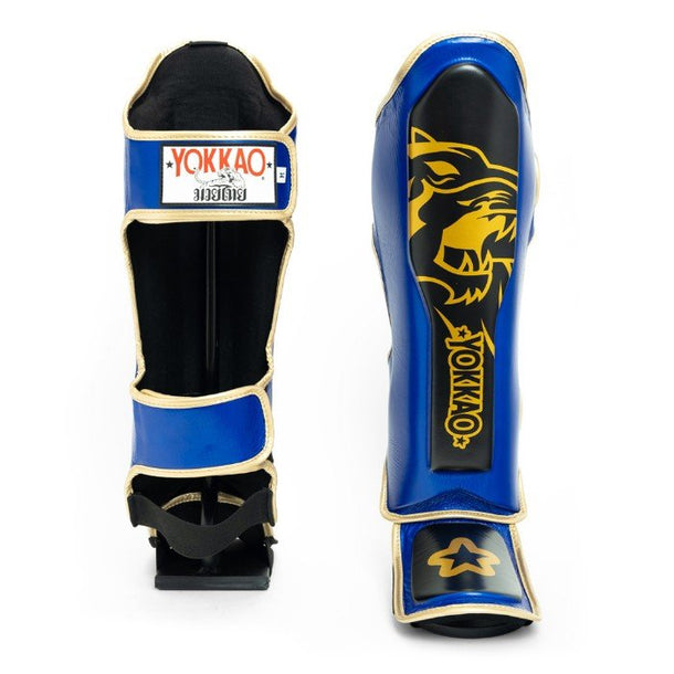YOKKAO 'Original' Shin Guards - Gold - MMA Warehouse