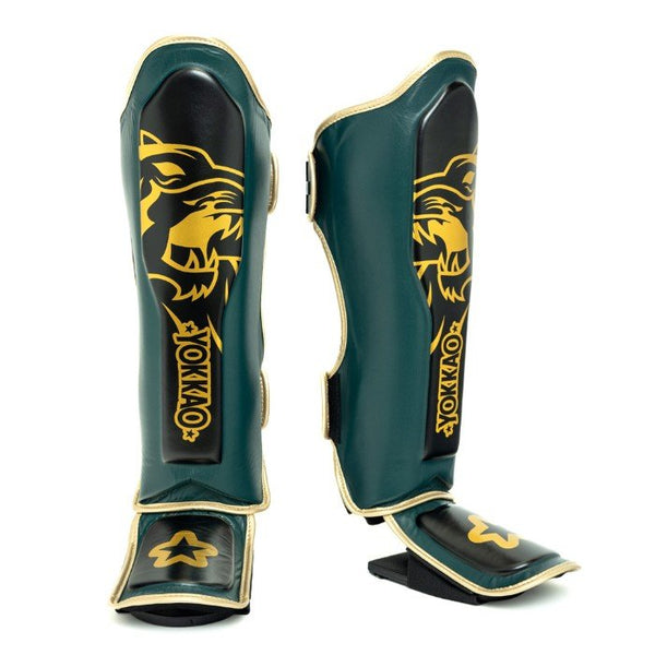 YOKKAO 'Original' Shin Guards - Gold - MMA Warehouse
