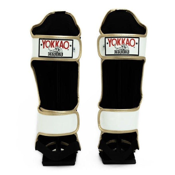 YOKKAO 'Original' Shin Guards - Gold - MMA Warehouse