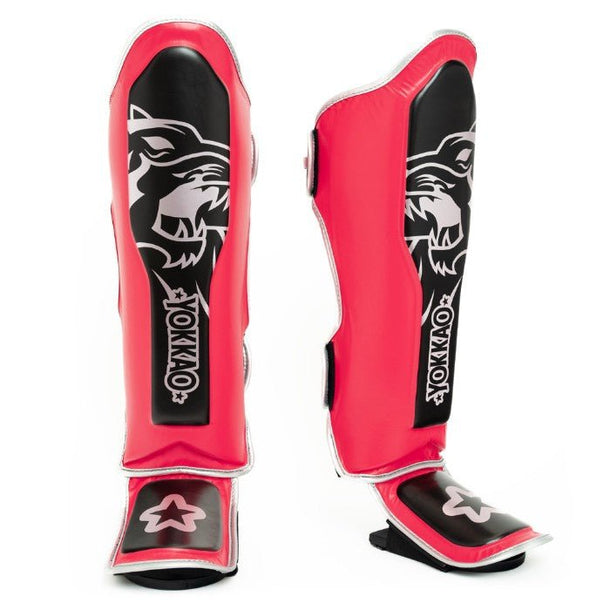YOKKAO 'Original' Shin Guards - Silver - MMA Warehouse