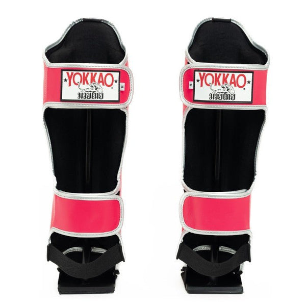 YOKKAO 'Original' Shin Guards - Silver - MMA Warehouse