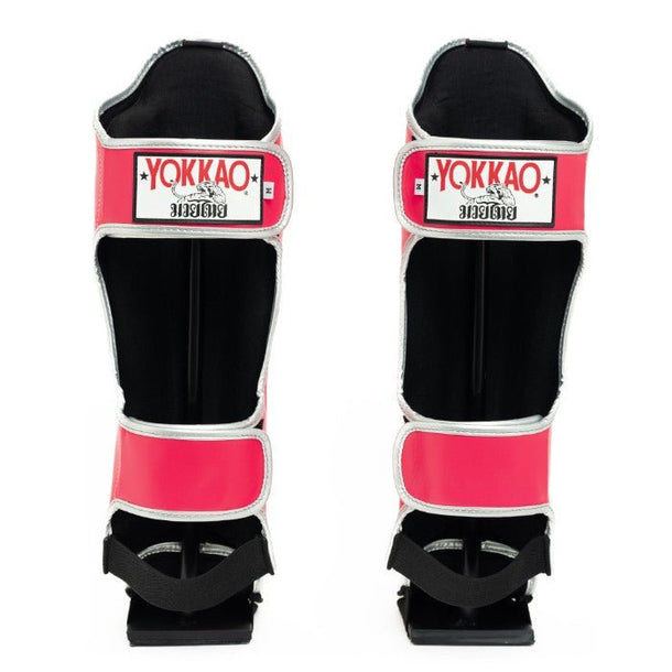 YOKKAO 'Original' Shin Guards - Silver - MMA Warehouse
