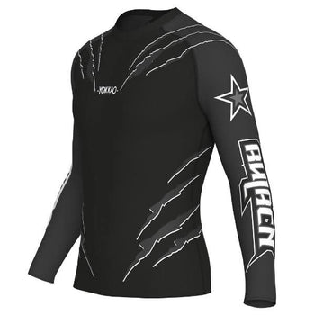 YOKKAO 'Scratch' Long Sleeve Rash Guard