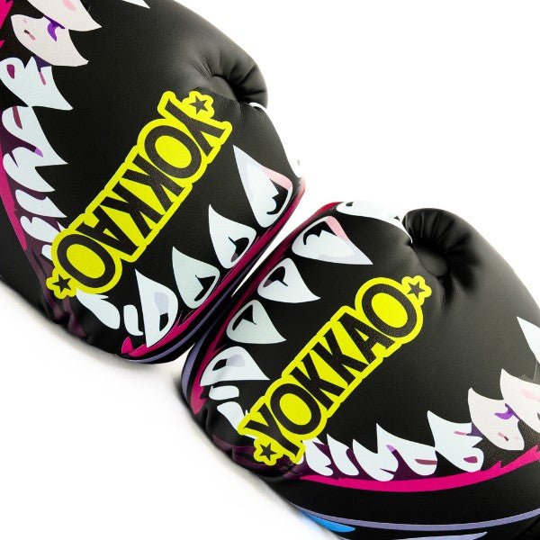YOKKAO 'Sharknado II' Muay Thai Gloves - MMA Warehouse