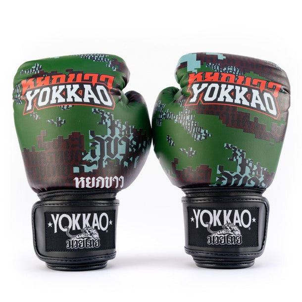YOKKAO 'Thai Camo' Muay Thai Gloves - MMA Warehouse