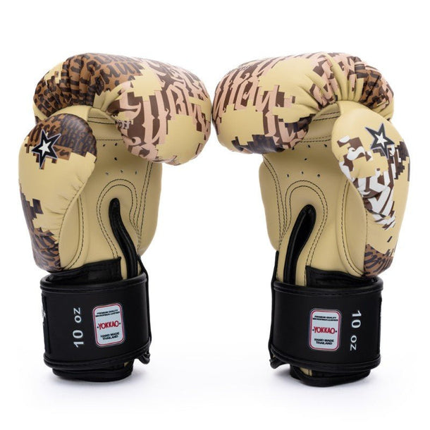 YOKKAO 'Thai Camo' Muay Thai Gloves - MMA Warehouse