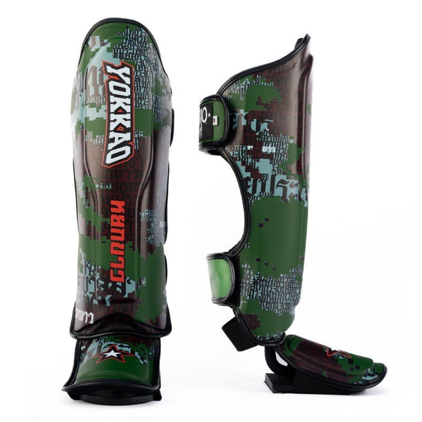 YOKKAO 'Thai Camo' Muay Thai Shin Guards - MMA Warehouse