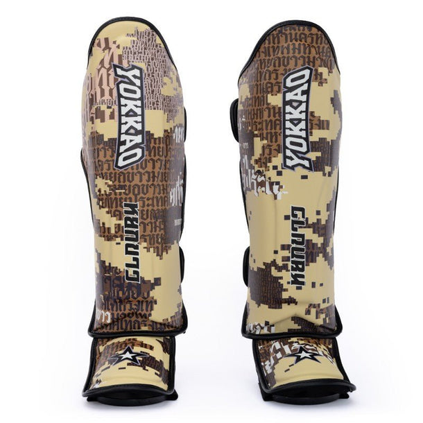 YOKKAO 'Thai Camo' Muay Thai Shin Guards - MMA Warehouse